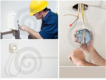 Executamos a Instalação e reparação em instalações eléctricas residenciais 